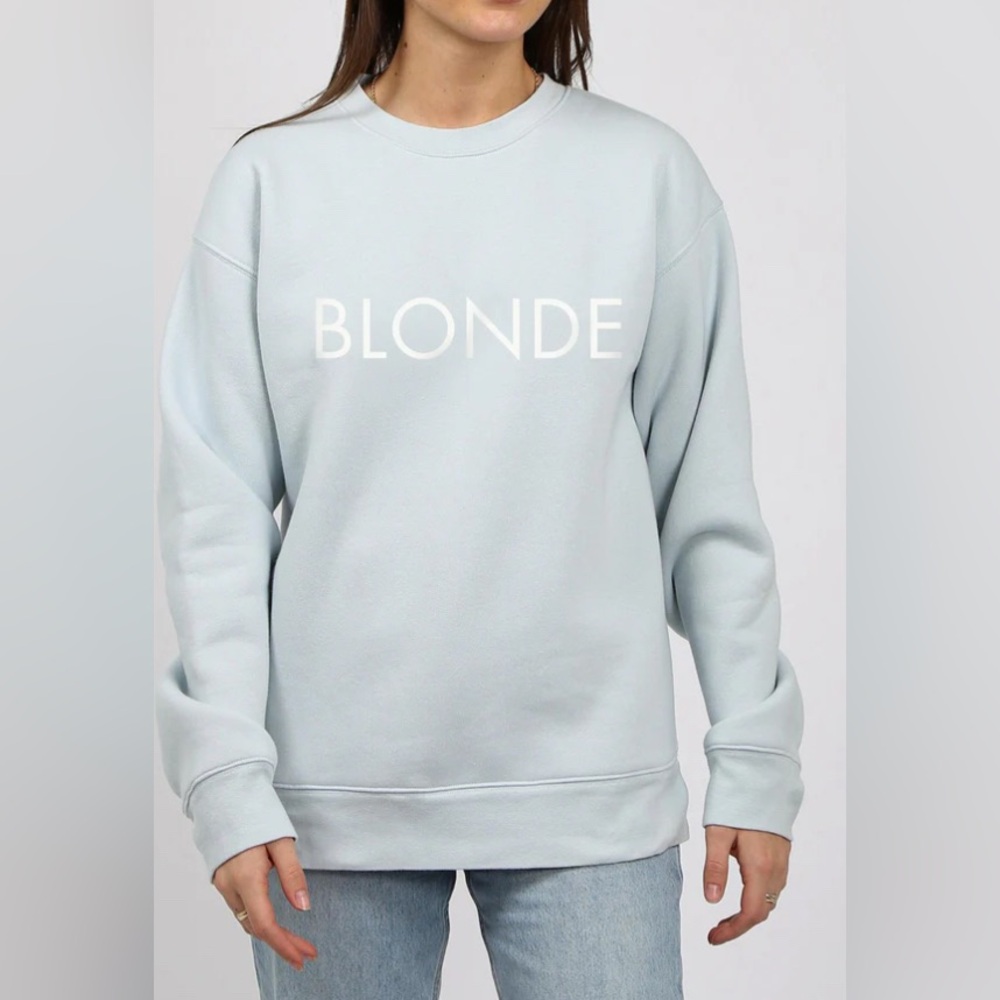 Brunette The Label Light Blue Sweater